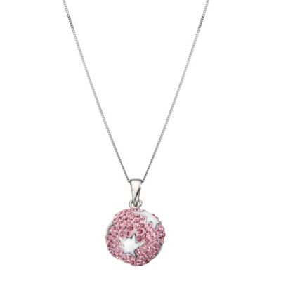 Giles Deacon Sterling Silver Crystal Charm Pendant - Product number 8041385