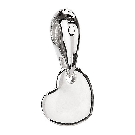 chamilia - sterling silver hanging heart charm
