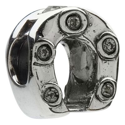 - sterling silver horseshoe bead