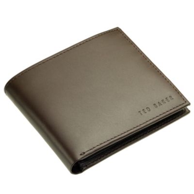 Ted Baker brown leather pony print wallet - Product number 8055939