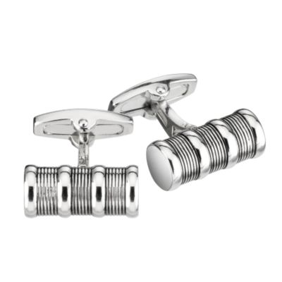 Unbranded Gaventa lined pattern cufflinks