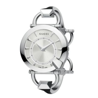 Gucci Chiodo Collection silver dial watch