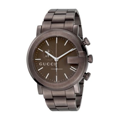G Chrono Collection Brown Pvd Case And Bracelet Brown Dial