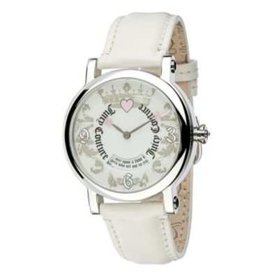 Juicy Couture rotating pink strap watch - Product number 8067619