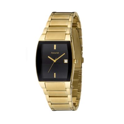 Accurist men's gold-plated watch - Product number 8069816