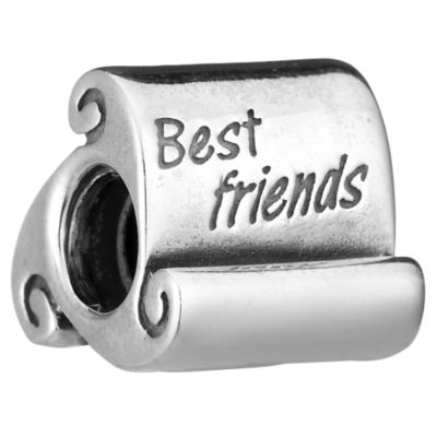 pandora sterling silver best friends bead