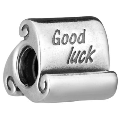 Pandora sterling silver good luck bead