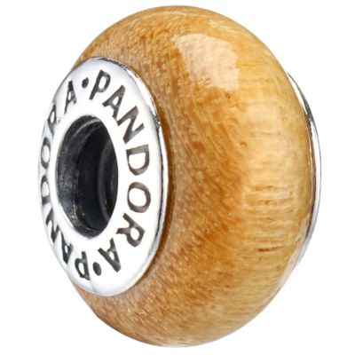 Pandora sterling silver amarelo wood bead - Product number 8075298