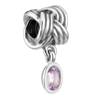 Pandora sterling silver amethyst drop bead - Product number 8075301