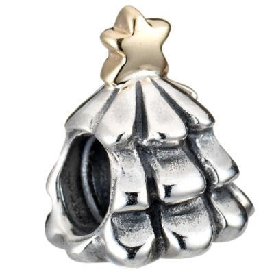 Pandora sterling silver Christmas tree bead