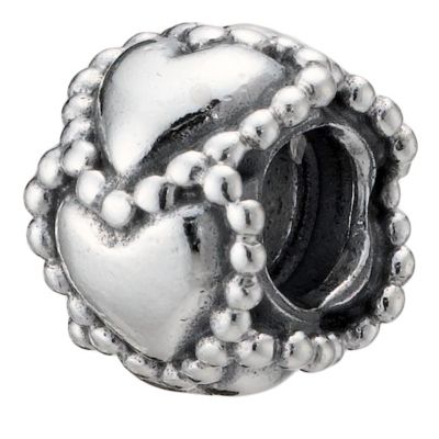 Pandora sterling silver encased heart bead - Product number 8075824