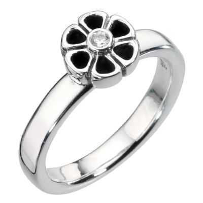 Pandora sterling silver flower ring size N - Product number 8075840