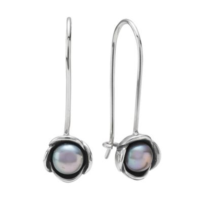 Pandora sterling silver cultured freshwater pearl earrings - Product number 8077053