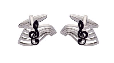 Music Note Cufflinks