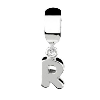 Eternal Silver Letter R charm - Product number 8083592
