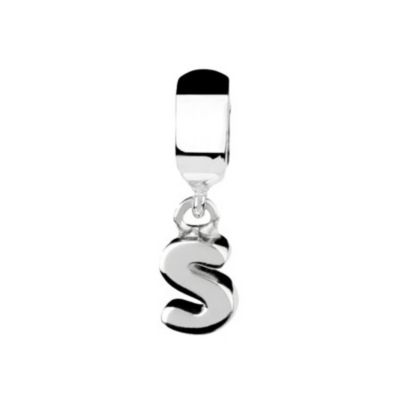 Eternal Silver Letter S charm - Product number 8083606