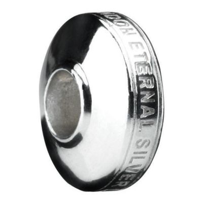 Eternal Silver Glitz Space Bead
