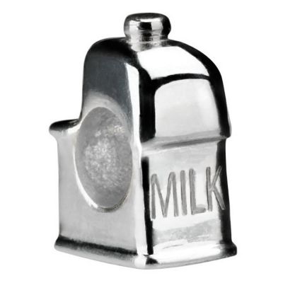 Eternal Silver milk carton bead - Product number 8083894