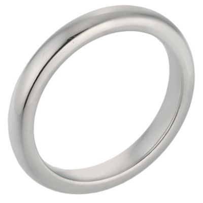Palladium Luxury Court Ring 3mm - Product number 8088136