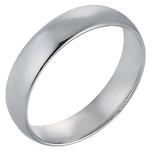 Platinum Extra Heavy Court Ring 5mm