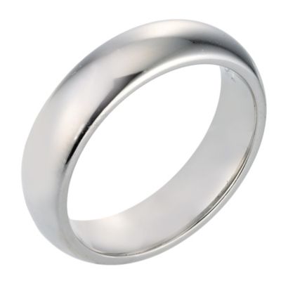 Palladium Luxury Court Ring 6mm - Product number 8095477