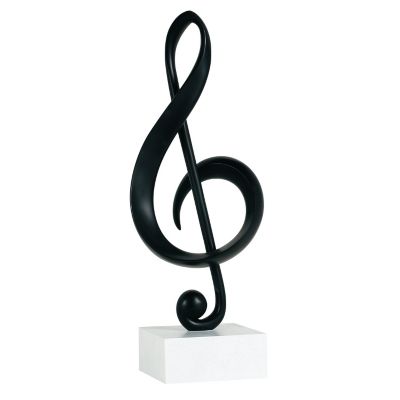 Music Time - Small Black Treble Clef