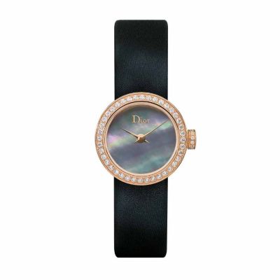 Christian Dior Mini rose gold diamond set ladies