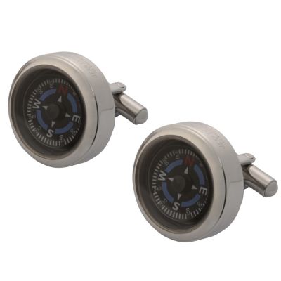 Jean Pierre black dial cufflink compasses - Product number 8113572