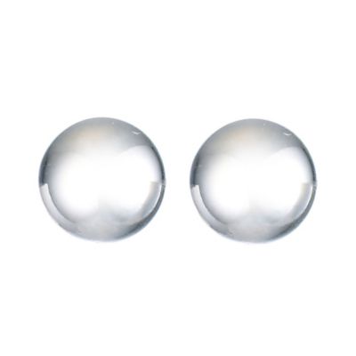 H Samuel 9ct White Gold Ball Stud Earrings 5mm