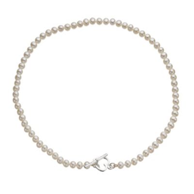 H Samuel Cultured Freshwater Pearl and Sterling Silver