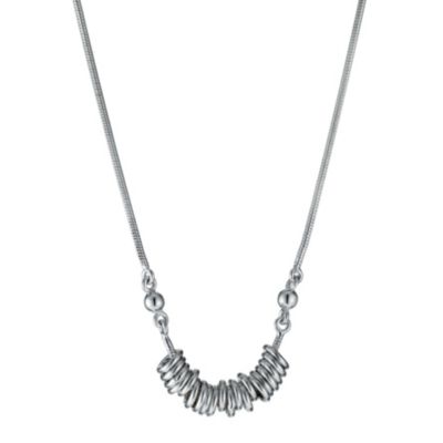 De Montfort silver candy style necklace