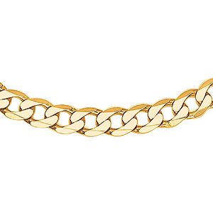 Mens 9ct Gold Curb Chain 20`