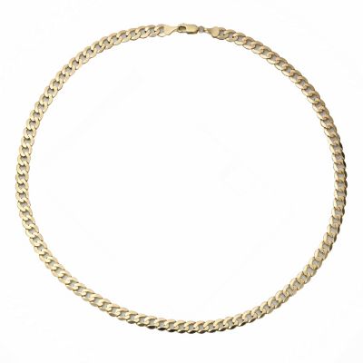 9ct Yellow Gold 20" Solid Curb Chain - Product number 8151520