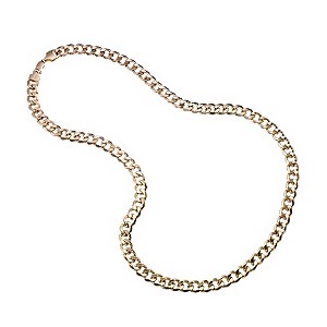 Men's 9ct Gold Curb Chain 22