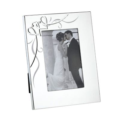 H Samuel True Heart Silver-Plated Photo Frame