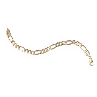 H Samuel Ladies 9ct Gold Figaro Bracelet