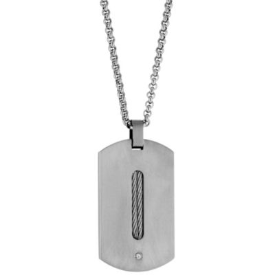 Titanium dog tag 20" - Product number 8161283