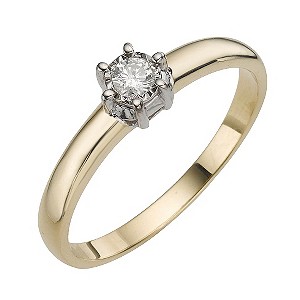 The Forever Diamond - 9ct Yellow Gold Diamond Ring