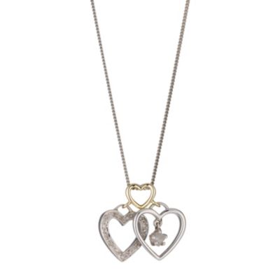 Enchanted Diamond Three Love Hearts Pendant - Product number 8168334