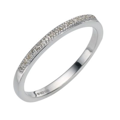 9ct White Gold Diamond Ring - Product number 8172390