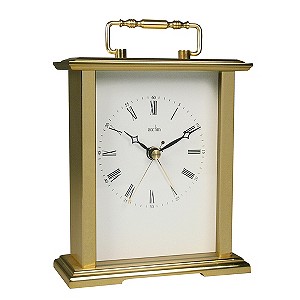 H Samuel Gold Arabic Carriage Clock
