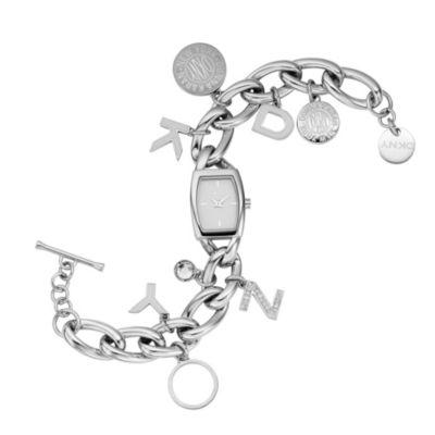 DKNY ladies' stainless steel charm watch - Product number 8181969