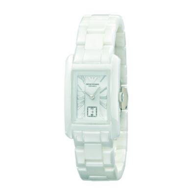 Emporio Armani ladies' ceramic bracelet watch - Product number 8184550