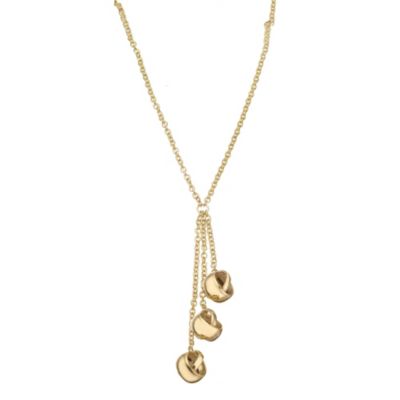 Italian Knots - 9ct Yellow Gold Three Knot Necklace