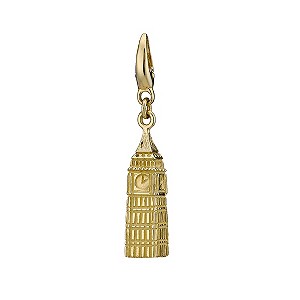 The World of Charms World of Charms - 9ct Yellow Gold Big Ben Charm