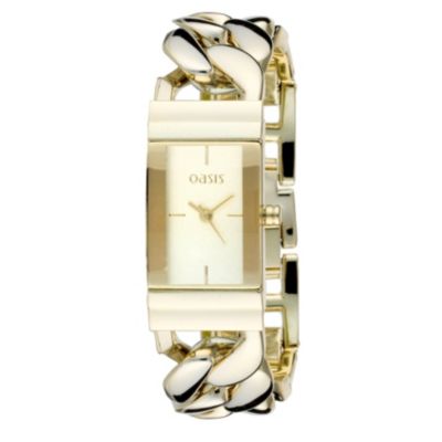 Oasis Ladies' Gold-Plated Watch - Product number 8186693