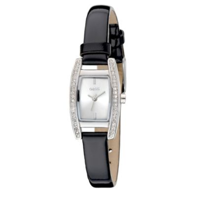 Oasis Ladies' Black Strap Watch - Product number 8186723