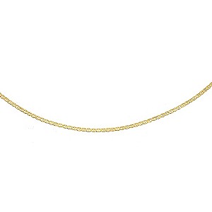 9ct Yellow Gold Small Anchor Link Necklace