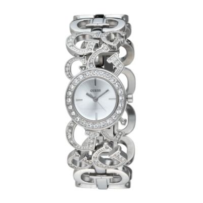 Guess Jumbelina Stone Set Bracelet Watch