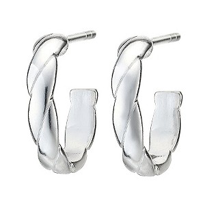 sterling Silver Weave Earrings